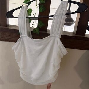 Elegant White Women's SHEIN Top nwt